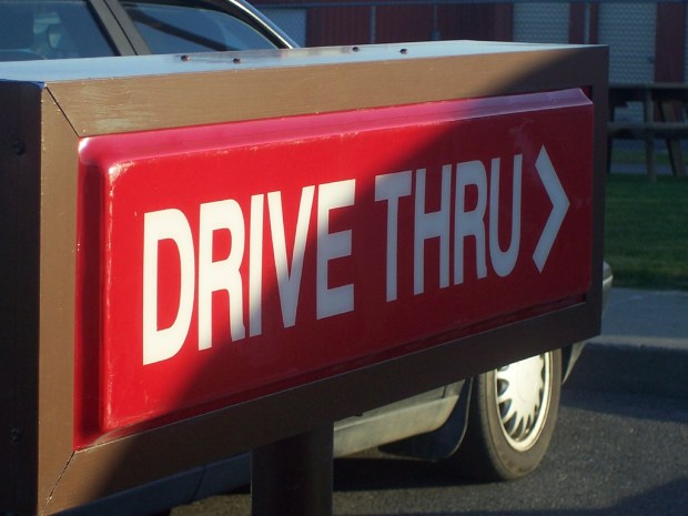 QSR Marketing POP Effective Advertising Drive Thru sign